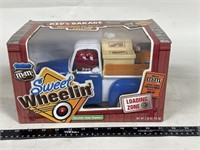 M&M Sweet Wheelin Candy Dispenser