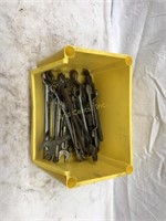 Bin Full Of Wrenches, Crescent Wrench ,Pipe Wrench