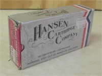 Box Of 50 Hansen 9mm Parabellum Ammo