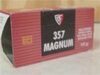 Box Of 50 Fiocchi 357 Magnum Ammo