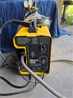 Multi Mig Welder with bottle and gages