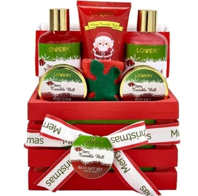 Lovery Bath And Body Christmas Gift Cherry Twinkle