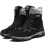 ($49) Womens Snow Boots Winter Fur Lined Warm, 44