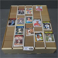 Various 86' Topps Baseball Cards