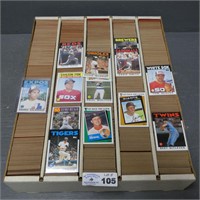 Various 86' Topps Baseball Cards