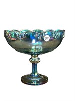 Indiana Carnival Glass Compote Dish