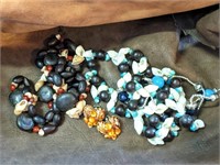 Lot of Shell and Bead Jewelry