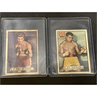 (2) 1951 Topps Ringside Boxing Cards