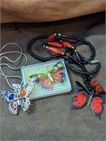 Misc. Vintage Butterfly Jewelry