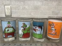 (4) GARY Patterson funny cups