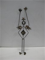 27" Metal Angel Art Sculpture