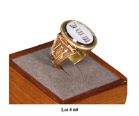 Important Civil War Soldier's Signet Ring