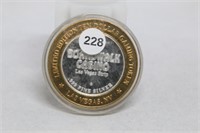 .999 Silver Round Boardwalk Casino