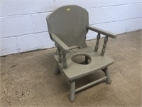 Child's Vintage Potty Chair