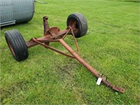 Wagon Front Axle & Tongue - Bent Tongue