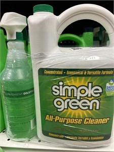 Simple Green cleaner 140oz + spray bottle