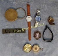 Watches , Magnifying Glass ,
