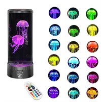 Lightahead LED Jellyfish Lava Lamp Round with 18 L