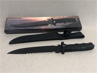 Night extraction knife with sheath