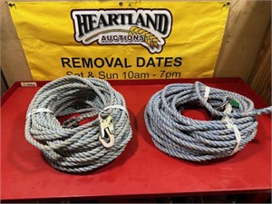 TWO Large  Roll,  Fall Protection Rope