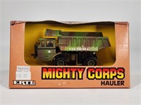 ERTL MIGHTY CORPS HAULER W/ BOX