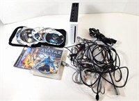 GUC Nintendo Wii Console & Games, Wires