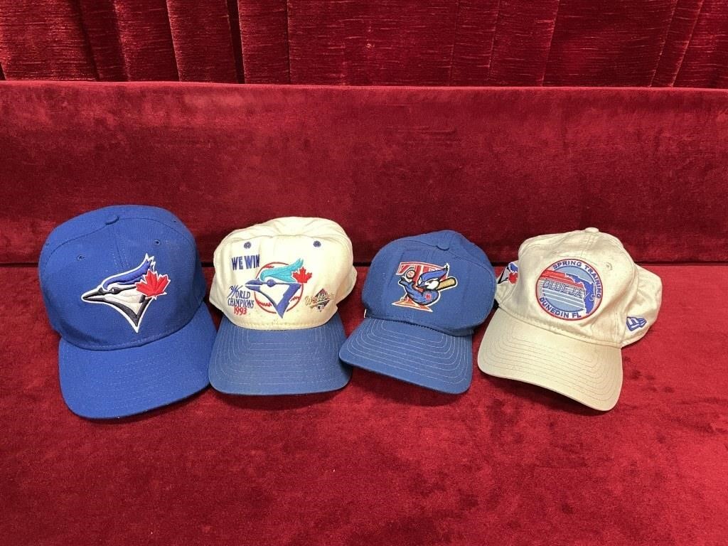 4 Blue Jays Caps