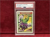 1990 The Hulk Marvel Universe PSA 7 Card
