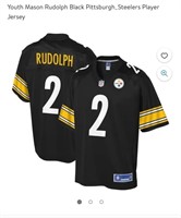 O3426  Official Mason Rudolph Youth Jersey Lg