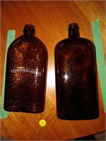bottle from Windsor and glass bottle