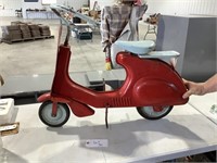 Antique Peddle Scooter