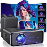 WIMIUS [AUTO FOCUS/KEYSTONE] PROJECTOR 4K WITH