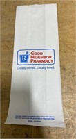 White Pharmacy paper bags
