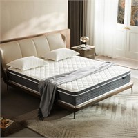 King Mattress 10 Inch Hybrid  Gel Memory Foam