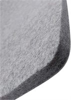 4 PACK! Wool Ironing Mat-Pad  Gray 12x18in