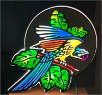 Large Parrot Light Up Sign