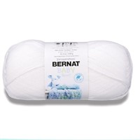 SM5137  Bernat Baby Sport Yarn White 10.5oz