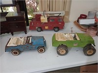 Awesome lot of vintage Tonka trucks! Includes a
