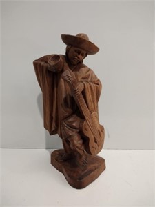 Hand Carved Wood Statue