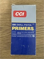 Approx 900 CCI 500 Small Pistol Primers