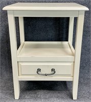 White One Drawer Stand