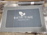 Bath/Kitchen Black Waterproof Mat (50x80 cm)