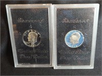 1971S & 1972S EISENHOWER DOLLAR PROOFS