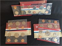 (3) 1984 U.S. UNCIRCULATED SETS