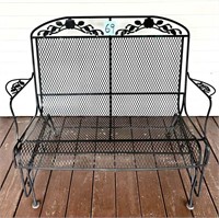 Wrought iron patio set