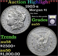 ***Auction Highlight*** 1903-s Morgan Dollar $1 Gr