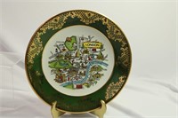 London Royal Falcon Ware Souvenir Plate