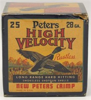 Collectors Box Of Peters High Velocity 28 Ga