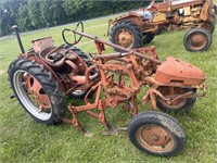 AC G gas Tractor w/ Cultivators