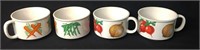 Set of 4 Soup Bowls